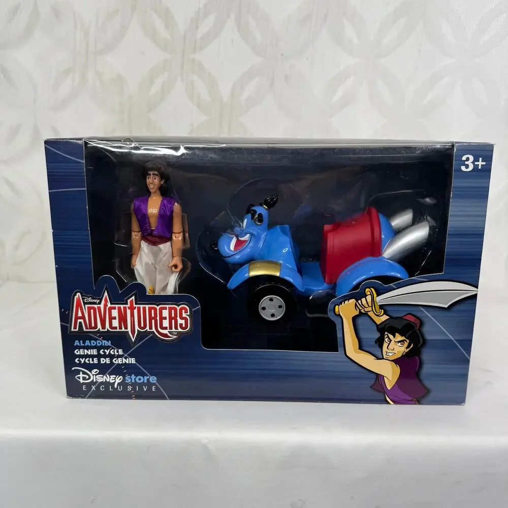 Disney Adventurers Aladdin‎ Genie Cycle Disney Store Exclusive 1999